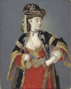 Portrait présumé de Laura Tarsi en habit turc